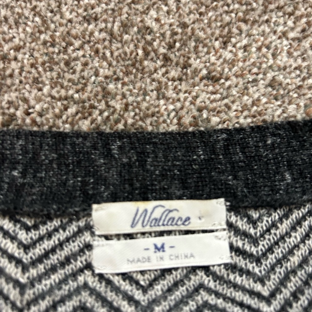 Wallace Medium Chevron Patterned Cardigan - image 3